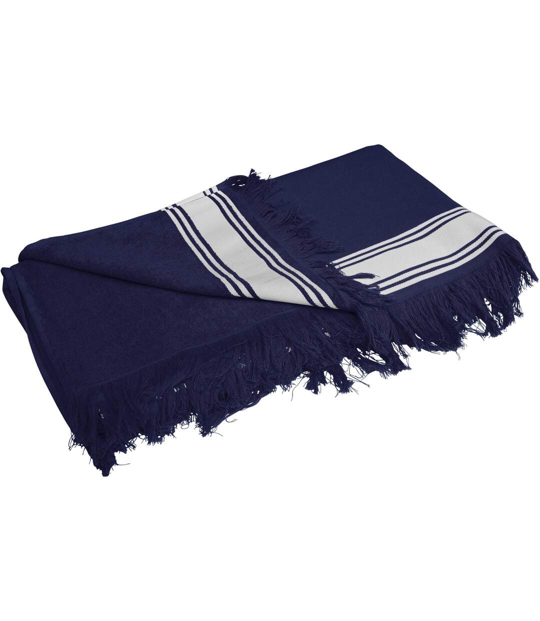 Drap de plage - Fouta - K128 - bleu marine