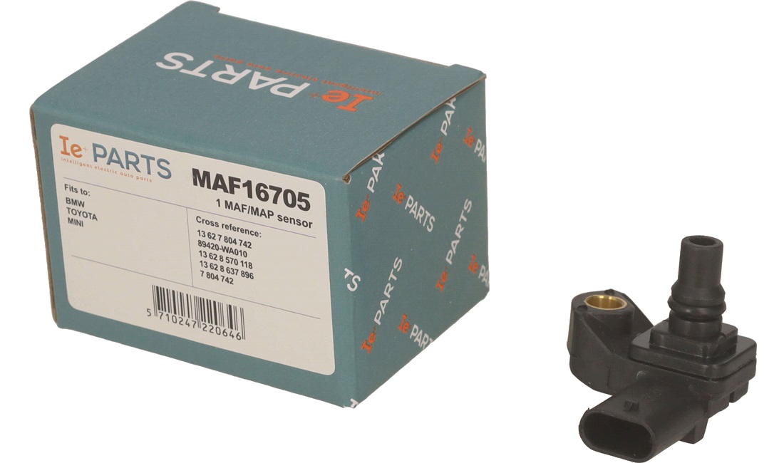 Sensor, sugerørstryk MAF