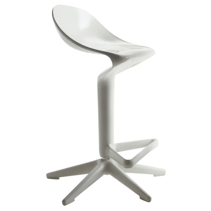 Kartell - Spoon Barhocker, schwarz