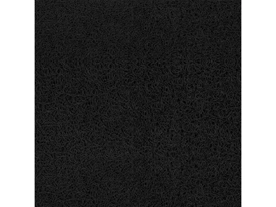 Tapis d'entrée demi-lune - 45 x 75 cm - Maison - Noir/Gris