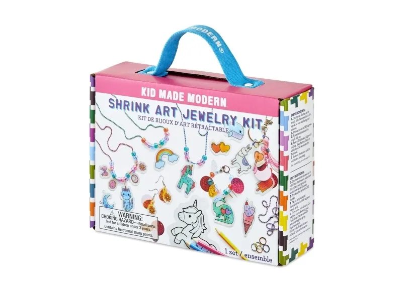 Kid Made Modern Shrink Art Jewelry Kit