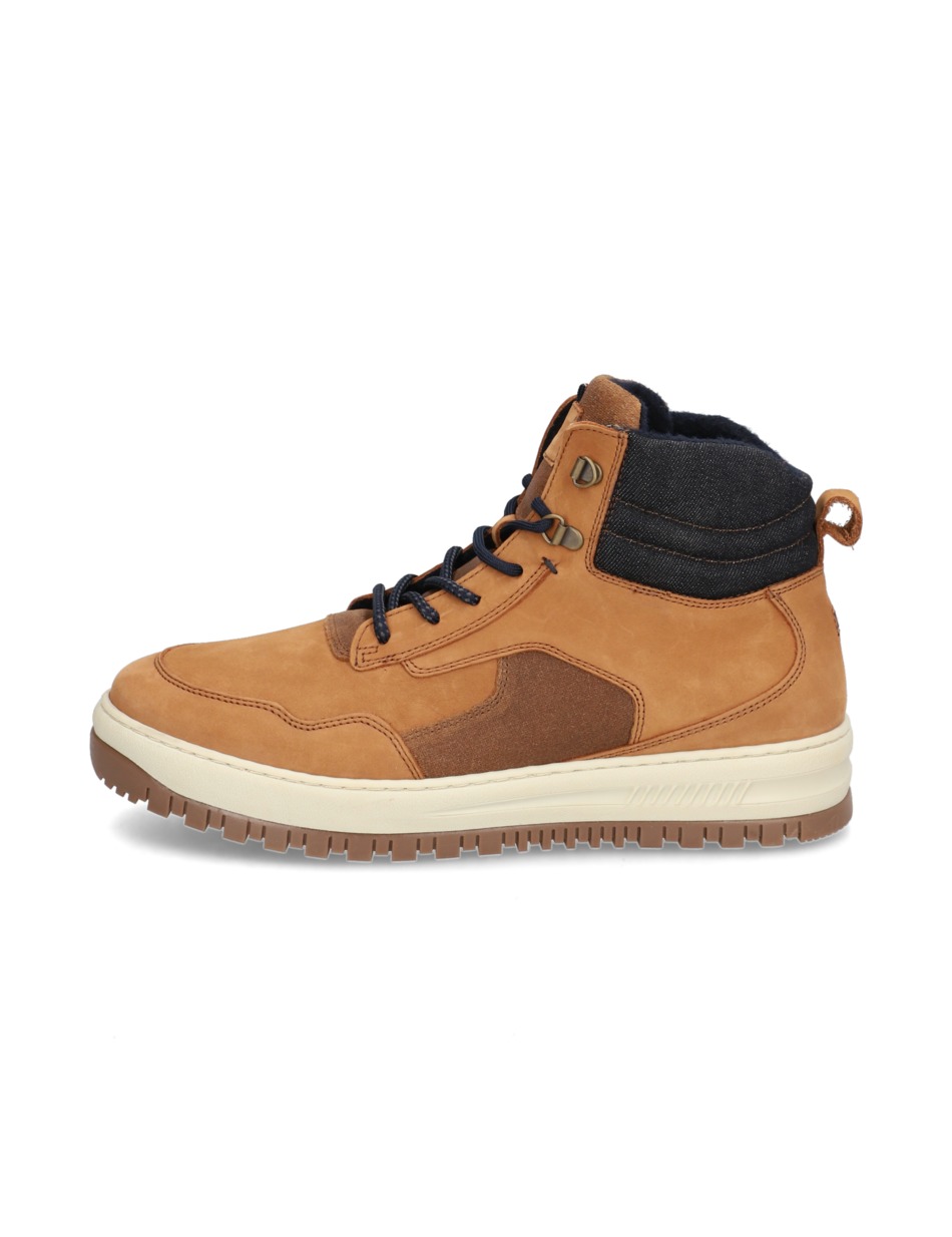 Nubukleder Sneaker Mid Cut