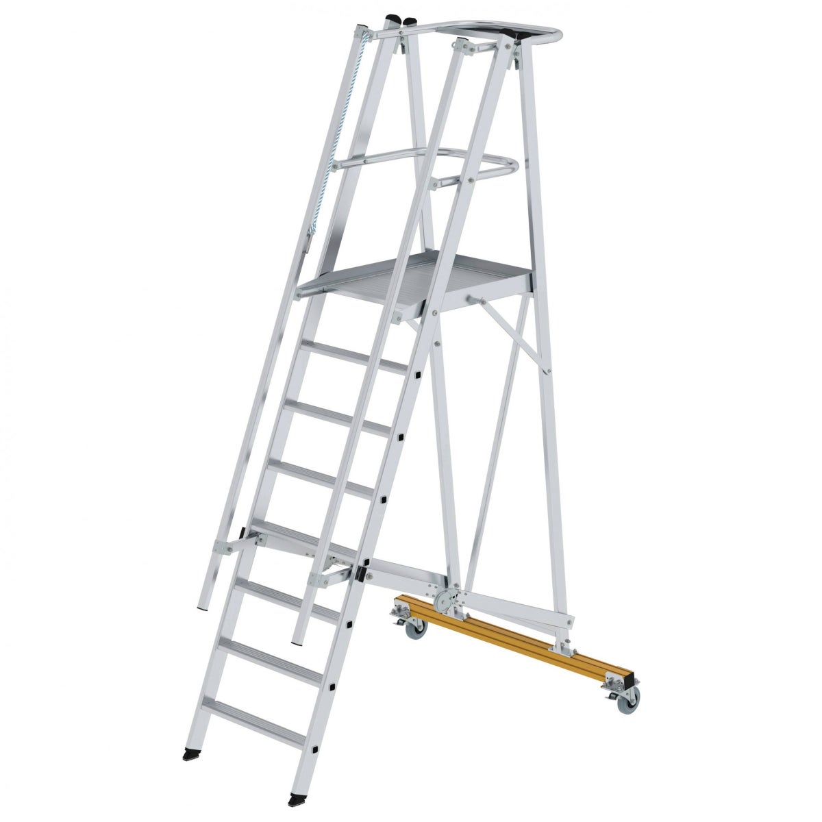MUNK Opvouwbare platformladder, 8 treden