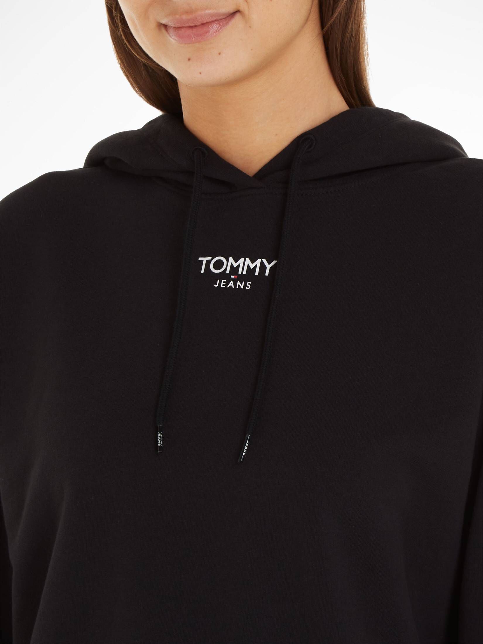 Tommy Jeans| Damen Hoodie TJW ESSENTIAL LOGO HOODIE Relaxed Fit