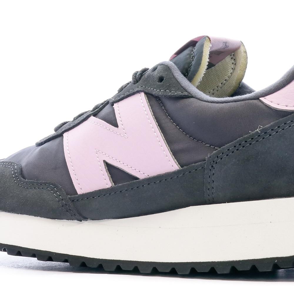 New Balance WS237 Baskets Grise/Violet Femme New Balance