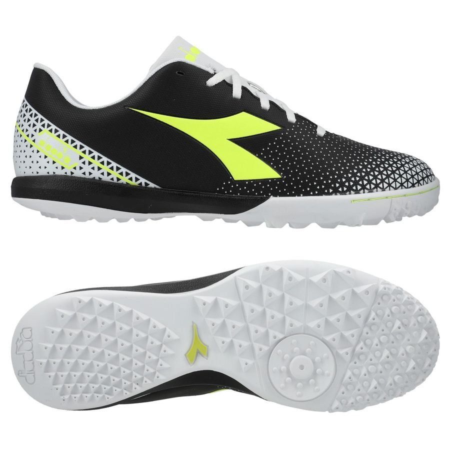 Diadora Pichichi 6 TF - Noir/Jaune Fluo/Blanc