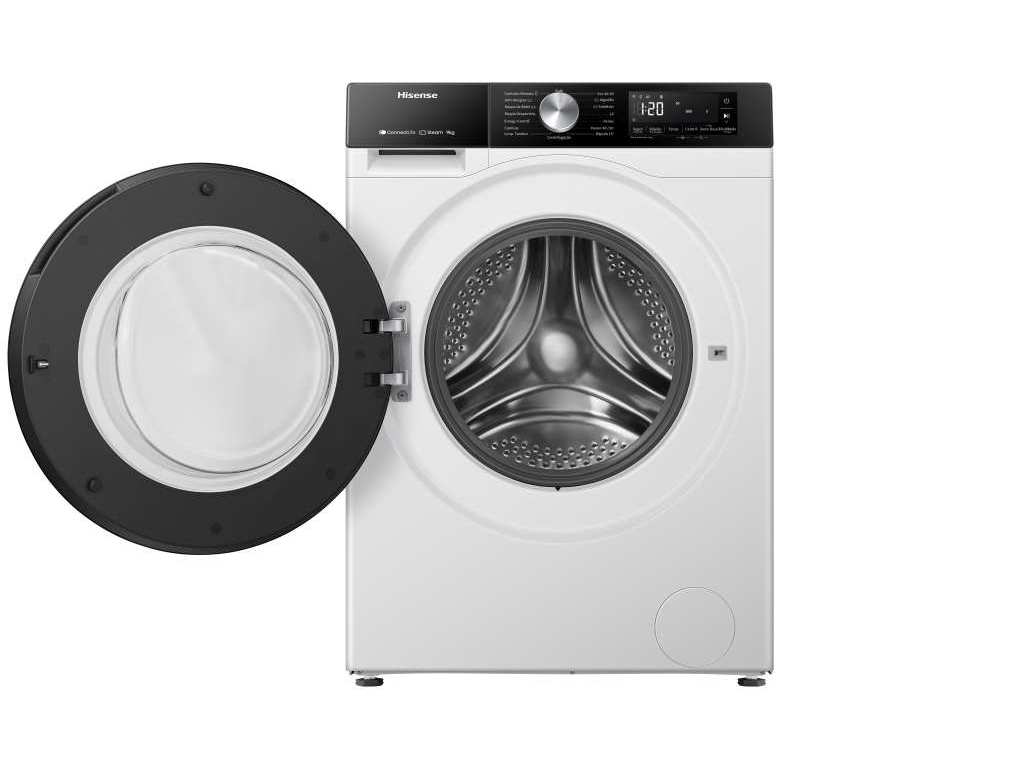 MÁQUINA DE LAVAR ROUPA HISENSE WF3S9045BW3 - BRANCO A 9KG