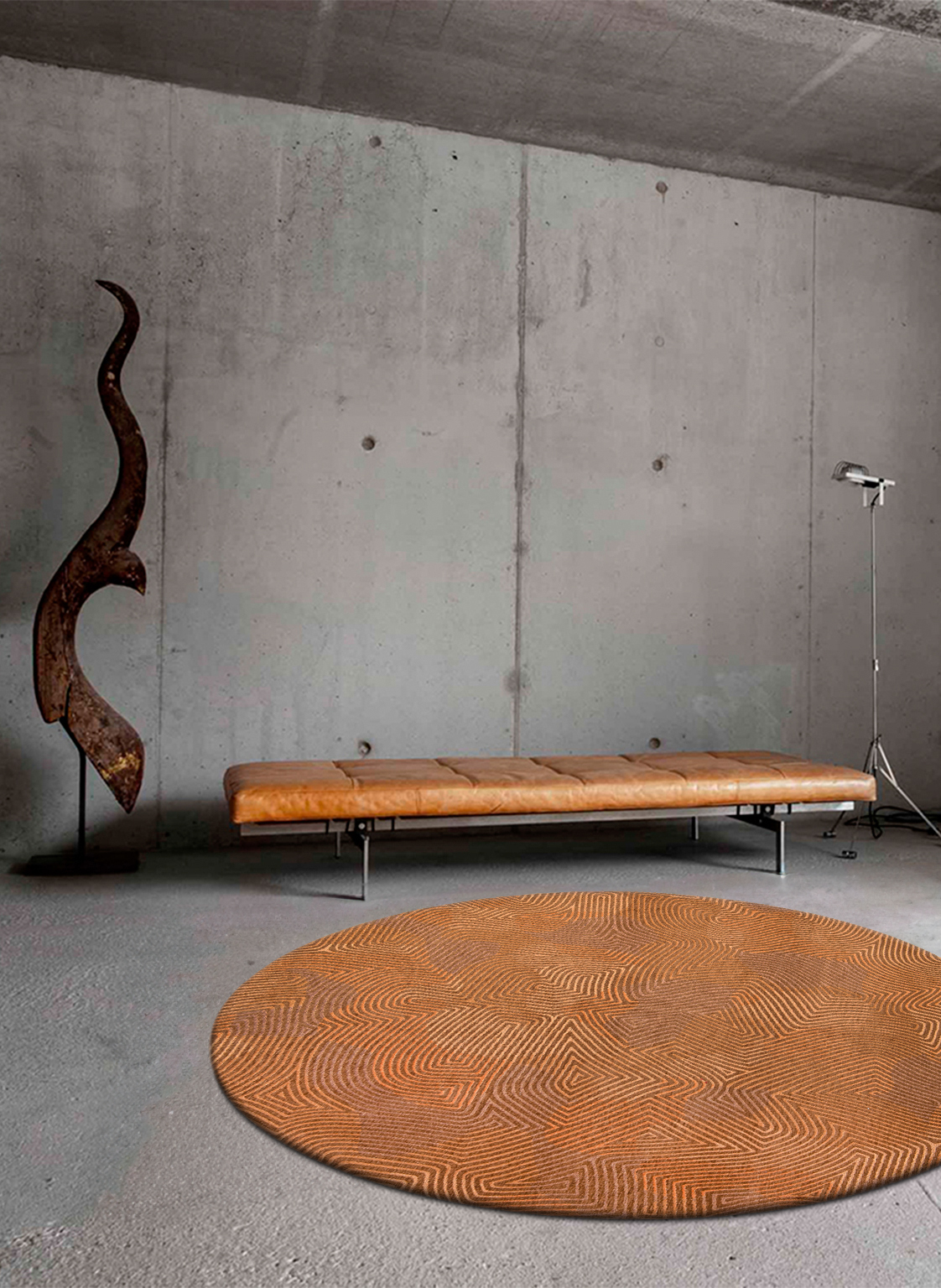 Ecorugs vloerkleed Coral goud 80x150 cm 80x150 cm