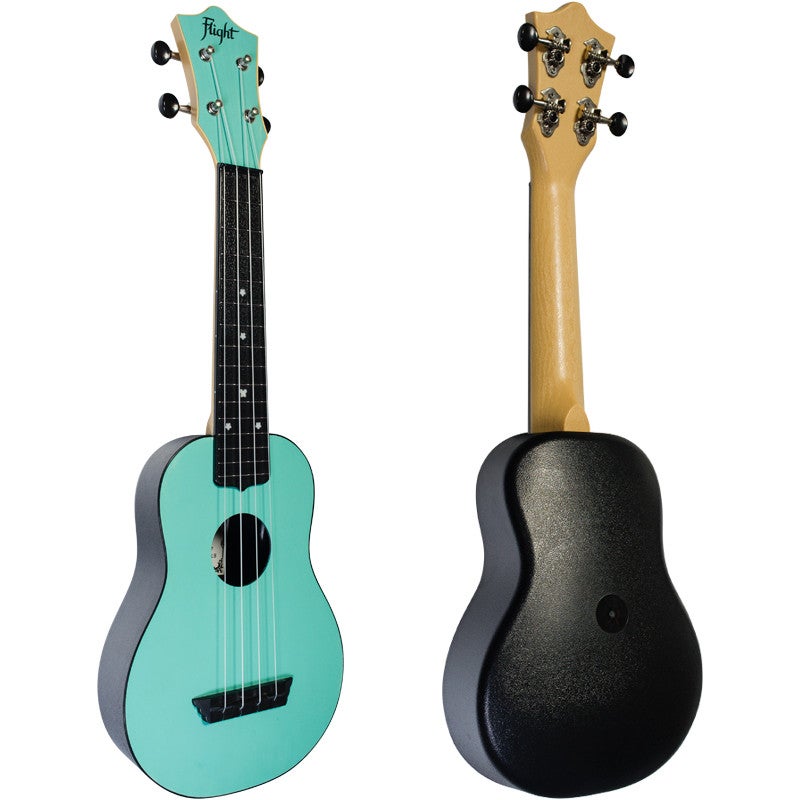 Flight Travel Series TUS35 Light Blue sopraan ukelele met gigbag