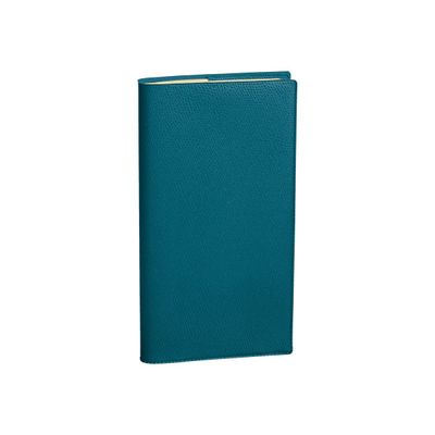 Agenda de poche spiralé Impala Planning 16S - 1 semaine sur 2 pages - 9 x 16 cm - bleu prusse - Quo Vadis