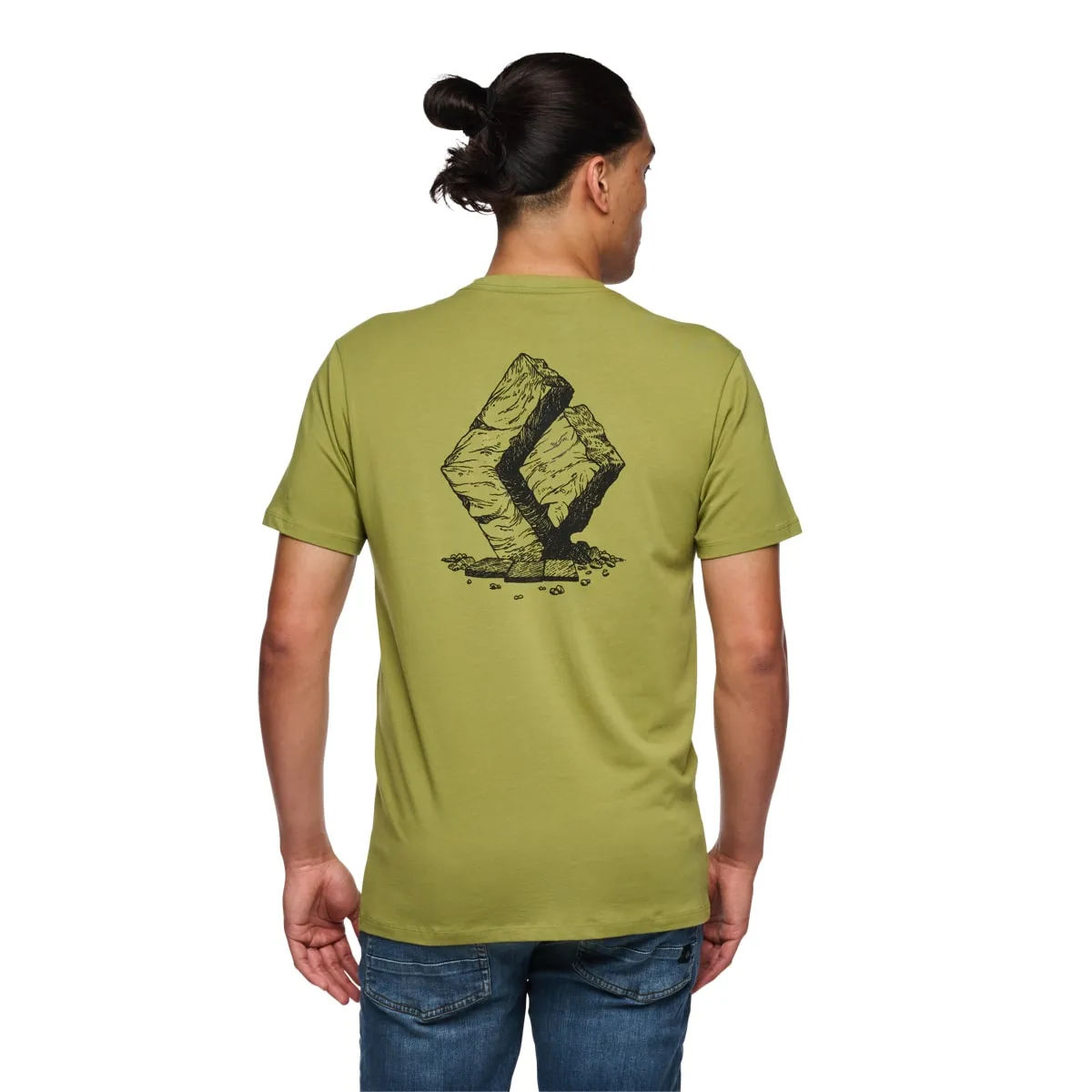Black Diamond Men's Boulder SS Tee Camp Green