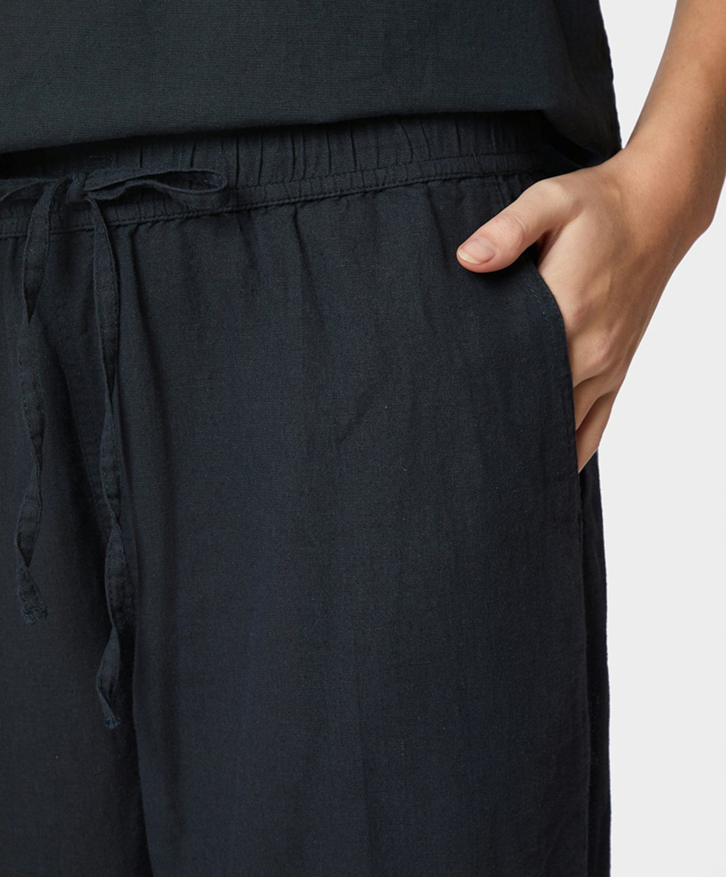 Neo Noir Sonar Linen Pants dames broek blauw