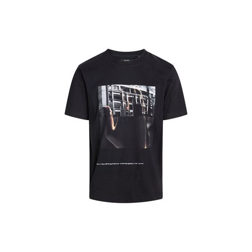 Mads Nørgaard Heavy Twin Art T-shirt, Meteorite, S