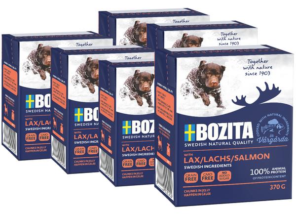 BOZITA Nassfutter für Hunde Häppchen in
