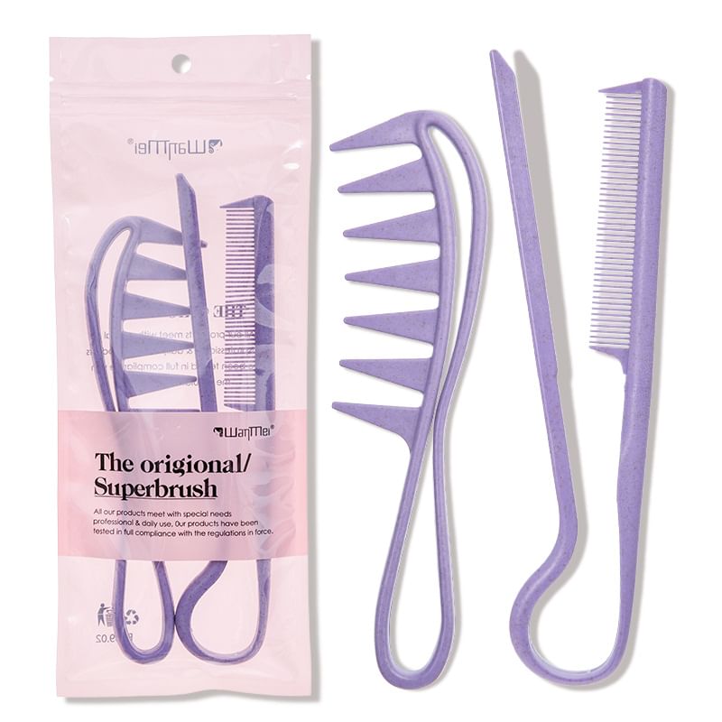 Gizmi - Set van 2: Plastic Haarkam + Styling Haarkam