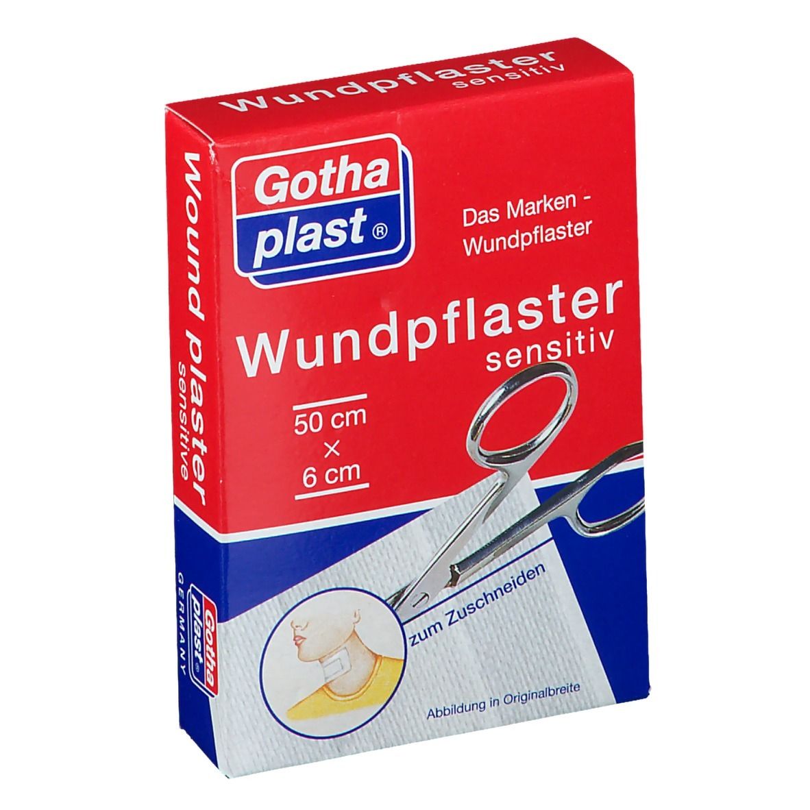 Gothaplast® Comfort und sensitiv (hypoallergen) 50 cm x 6 cm