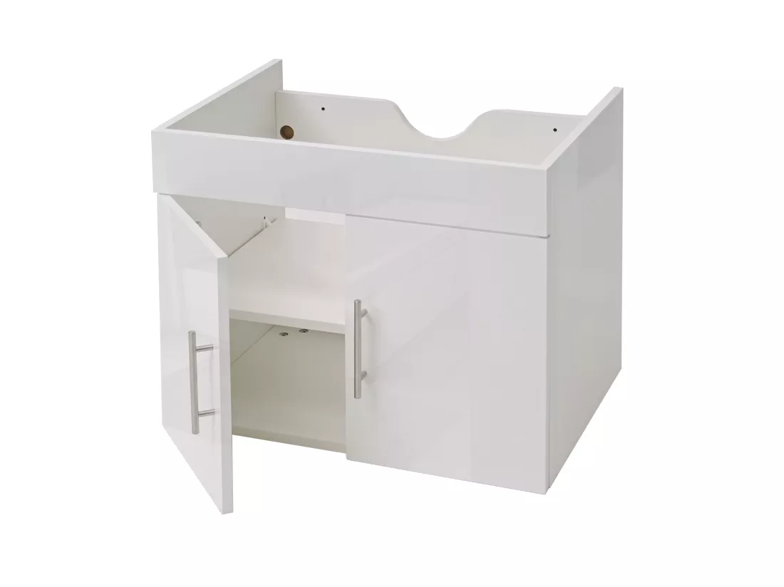 Meuble sous-lavabo MCW-D16, gris
