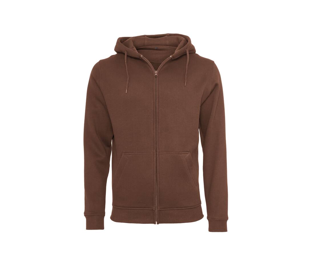 BUILD YOUR BRAND BY012 - Sweat zippé capuche lourd
