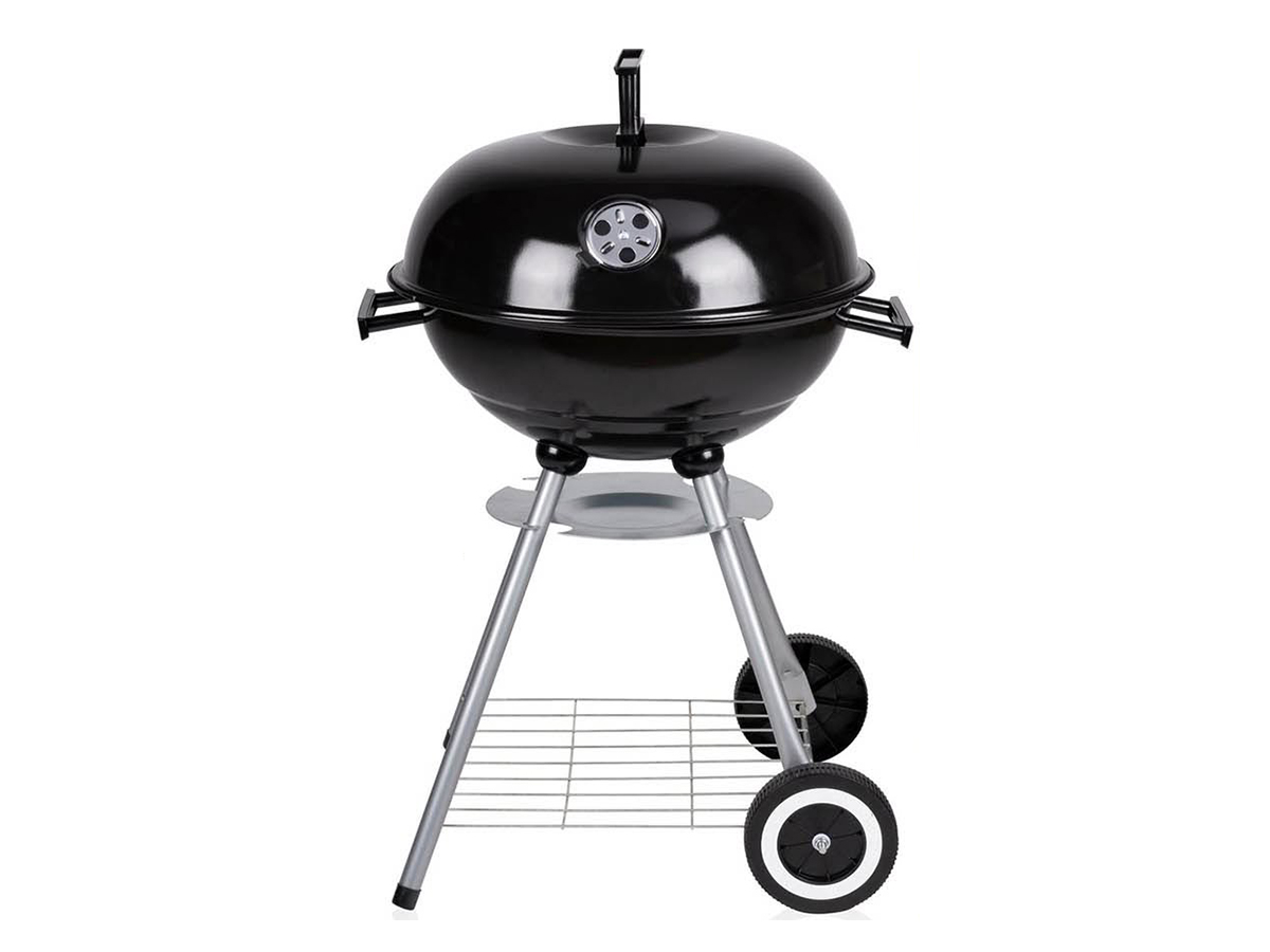 Lone Star Ø45 cm kogelbarbecue met deksel en asopvangbak