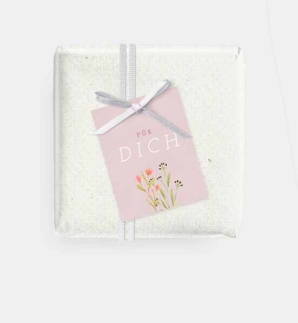 Geschenkanhänger Garten Eden, Geschenkanhänger rechteckig (48 x 62mm)