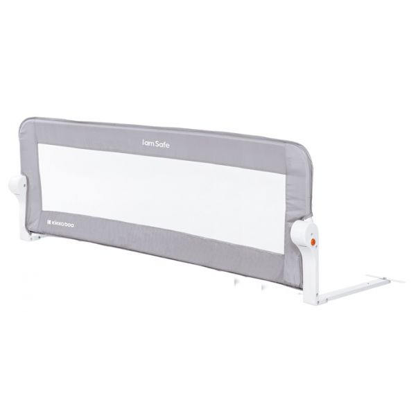Kikkaboo Barreira de Cama 120cm i Am Safe Gris