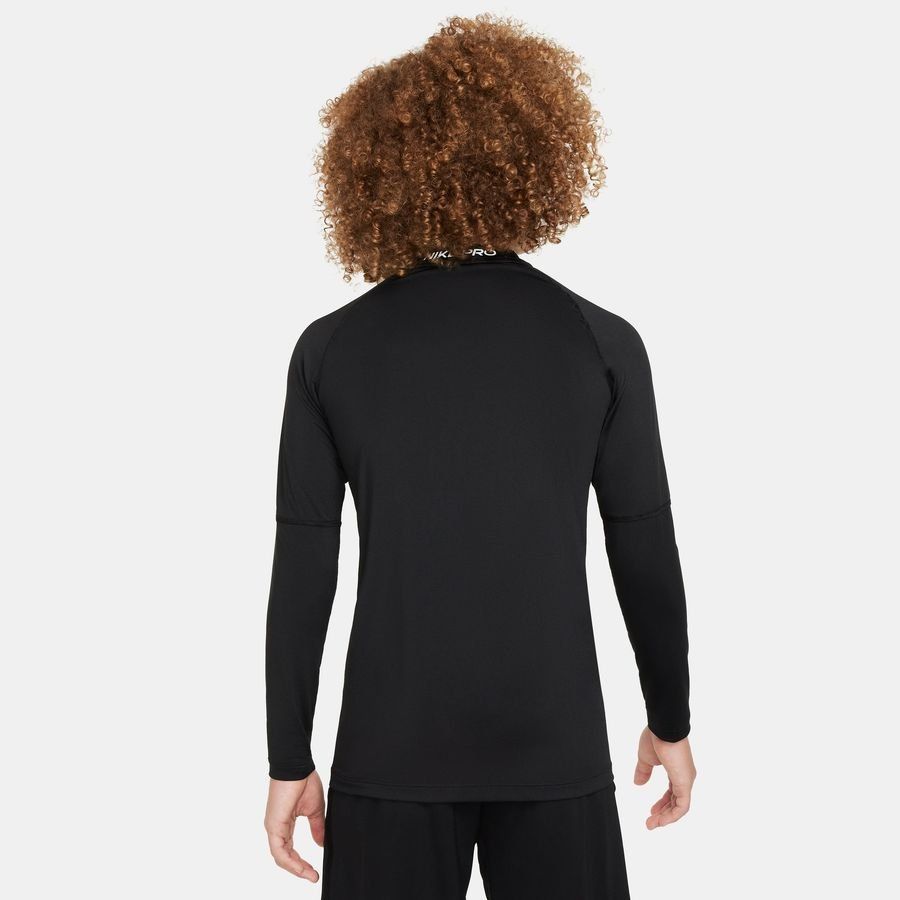 Nike Pro Baselayer Dri-FIT - Noir/Blanc Manches Longues Enfant