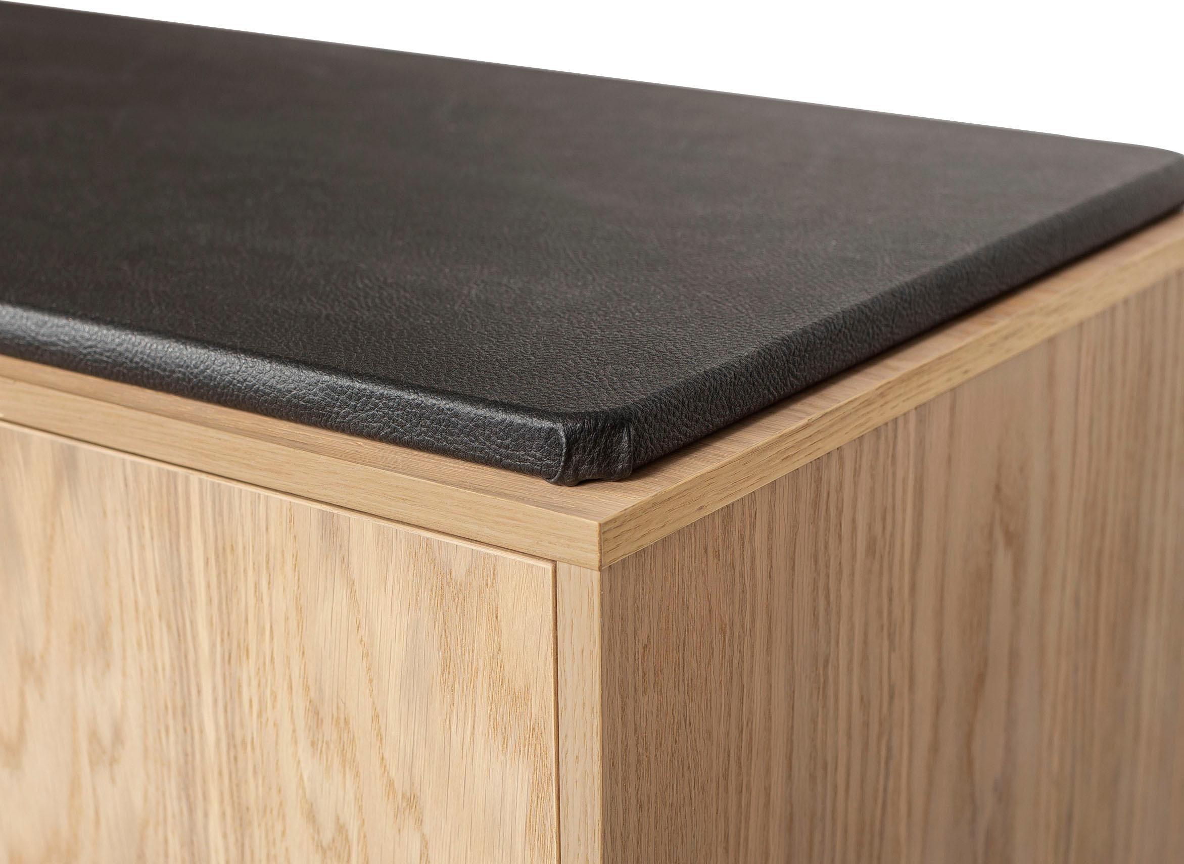 Woodman Schuhbank »Slussen« im skandinavian Design, Holzfurnier aus Eiche, FSC®-zertifiziert
