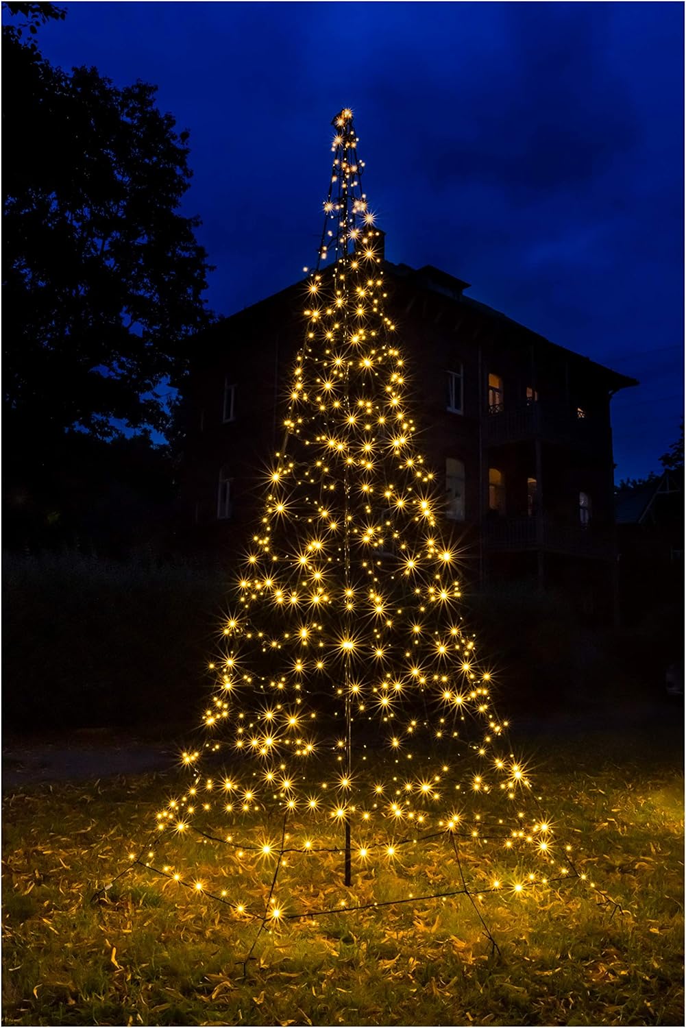 Galaxy LED Tannenbaum 400cm mit 512 warmweißen und 128 blinkenden LED
