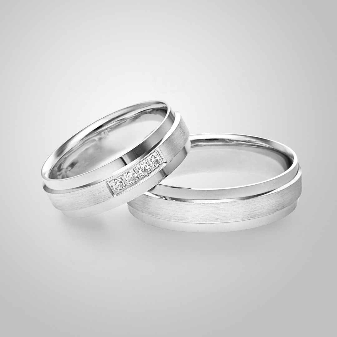 Paarringe 925 Silber Arezzo