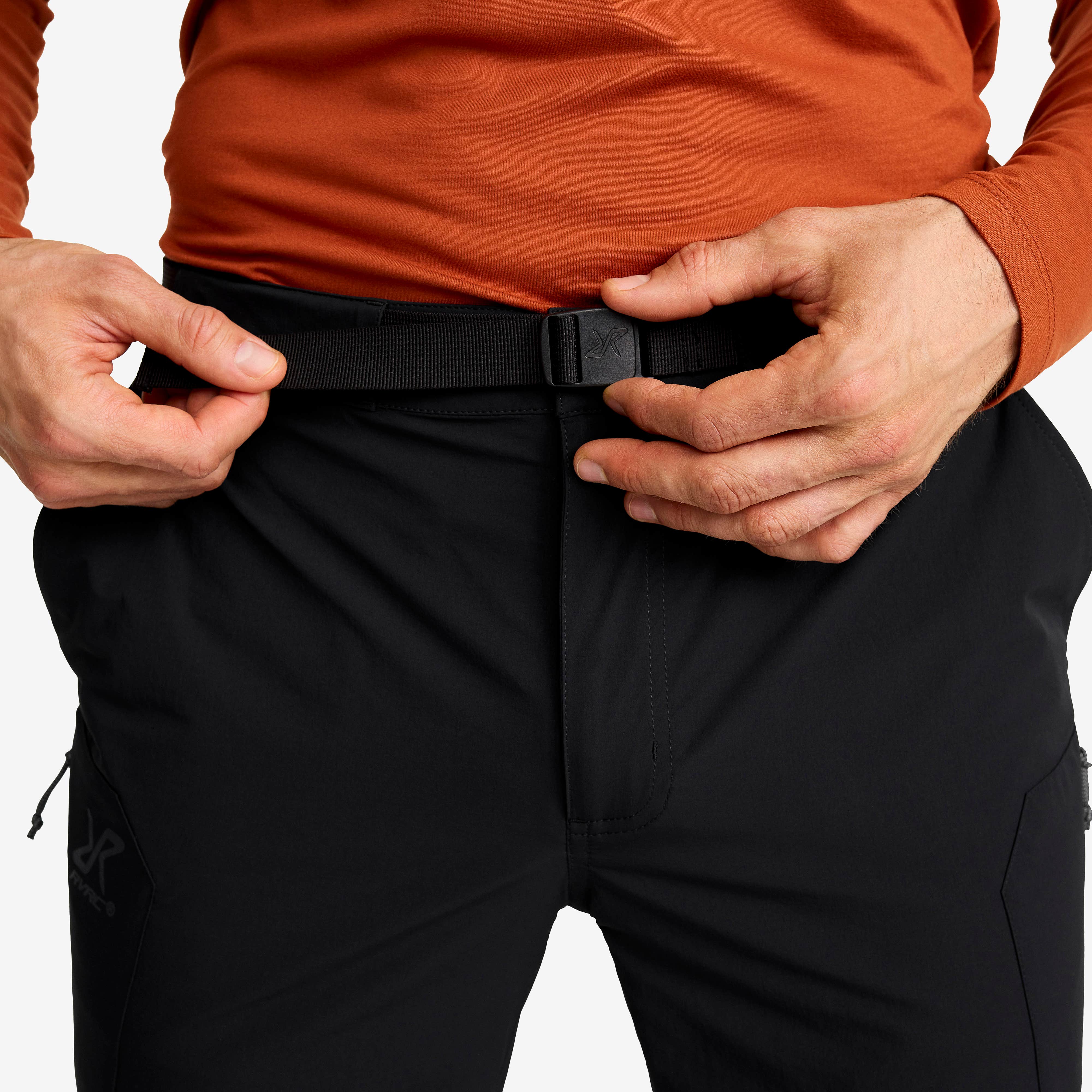 Elevate Hiking Zip-off Pants Herre Black