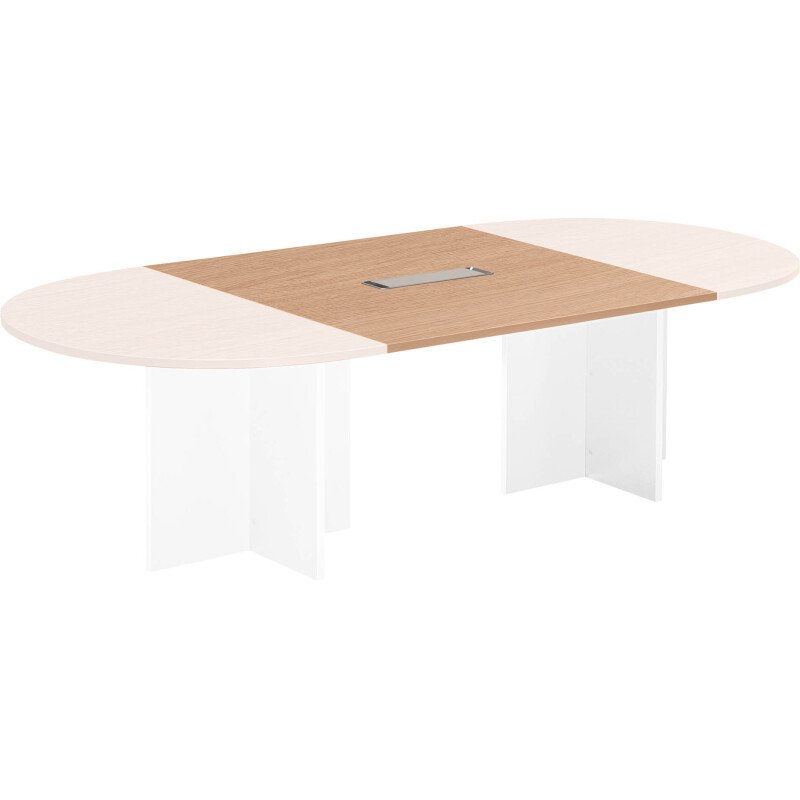 Extension pour table modulable avec Top Access intégré pieds croix Excellens