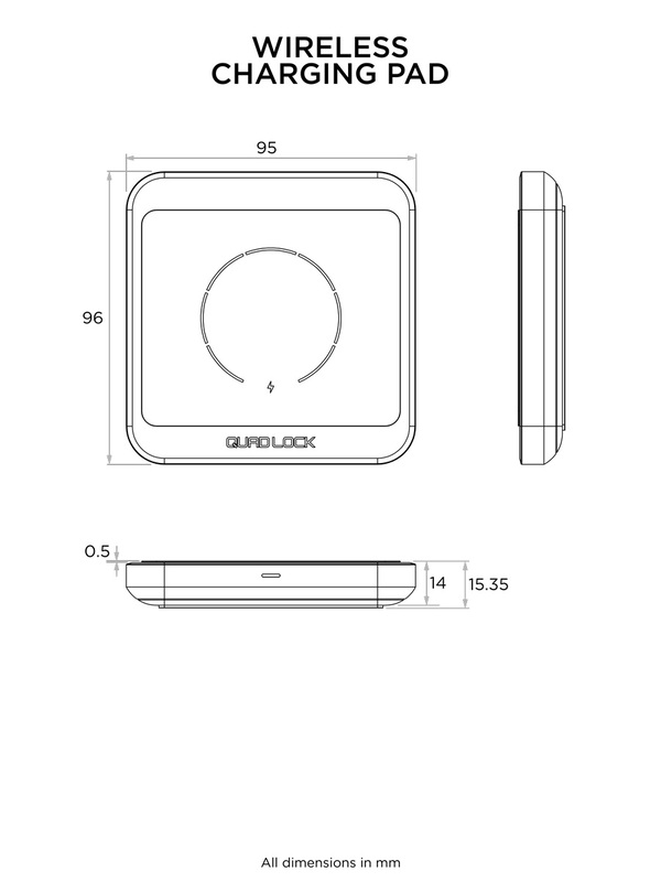 Quad Lock MAG Wireless Charging Pad
