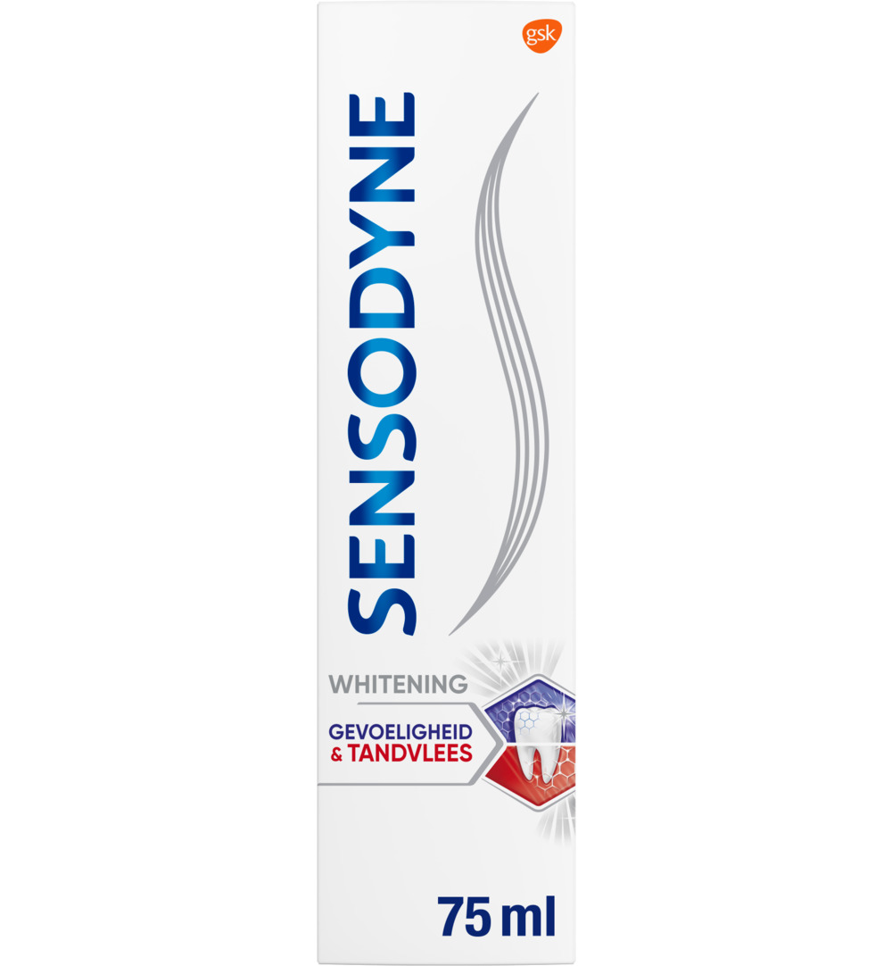 Sensodyne Tandpasta sensitivity & gum whitening (75 ml)