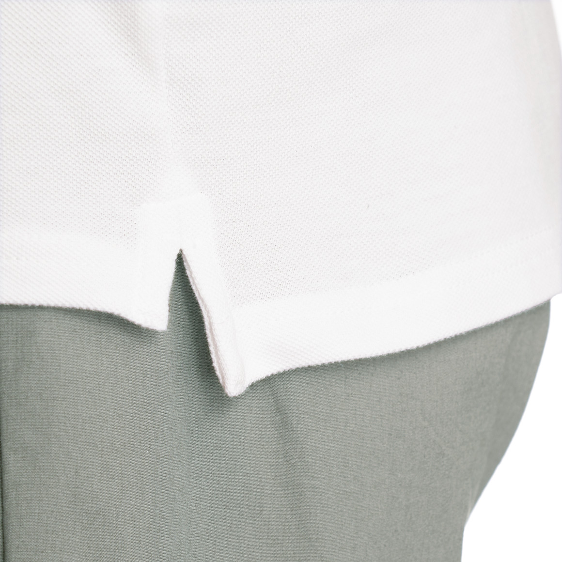 VanVaan Herren Poloshirt in Piqué-Qualität weiss