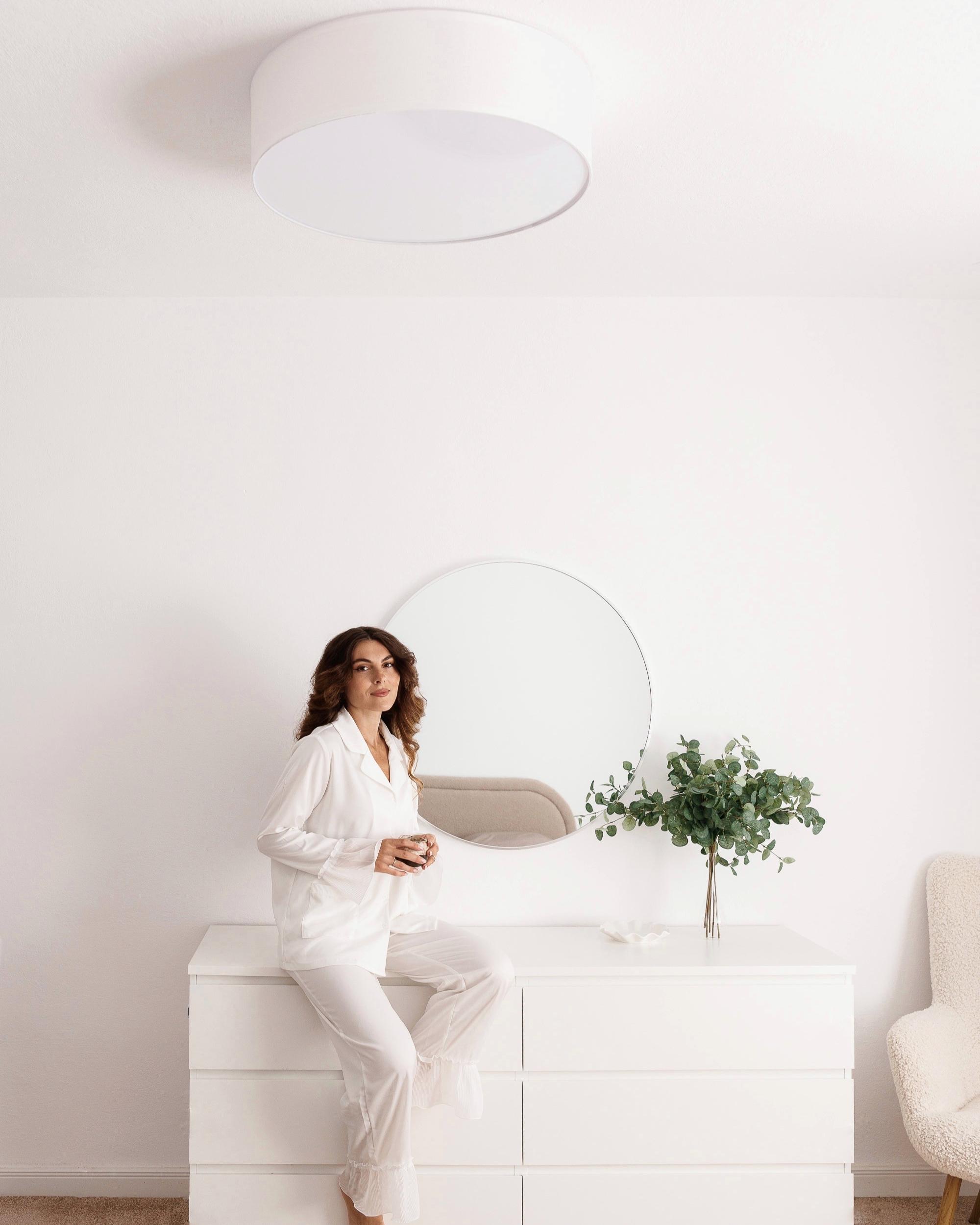 Plafondlamp MAGNO Wit