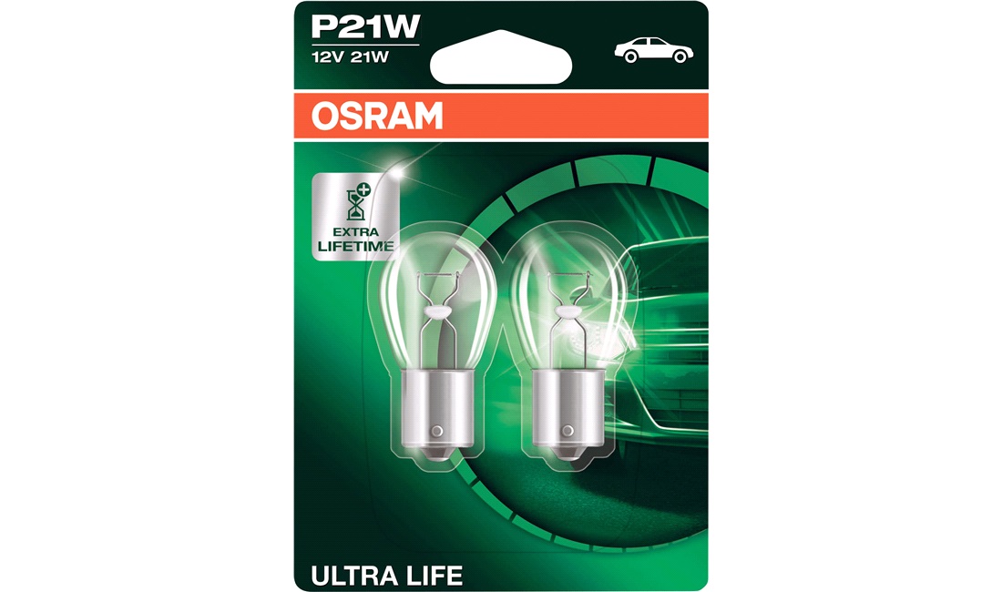 Pæresæt P21W Ultra Life - Osram
