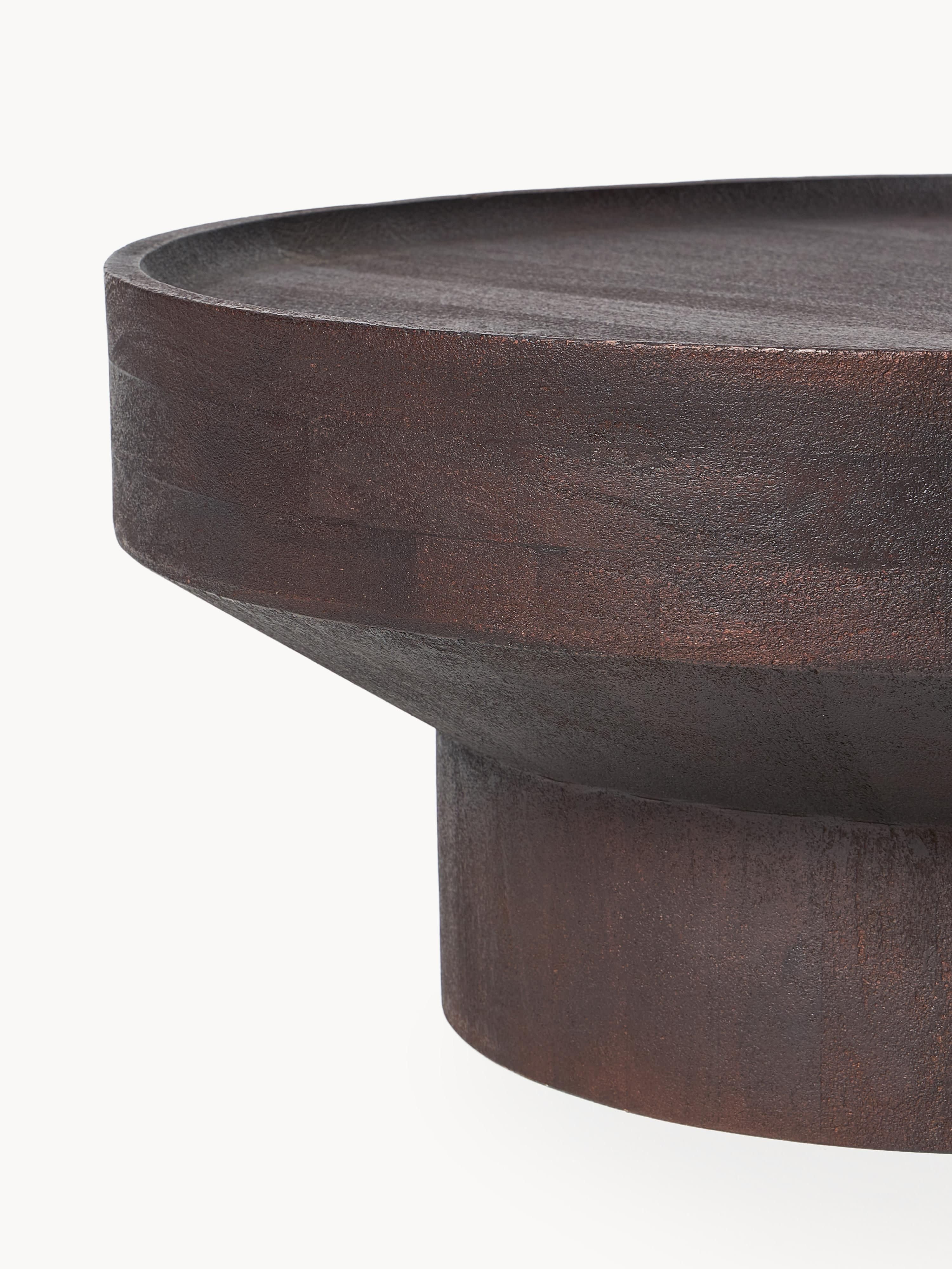 Ronde salontafel Benno van mangohout