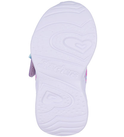 Skechers Schuhe m. Lichter - Eternal Heart Lichter - Hellblau/Mu