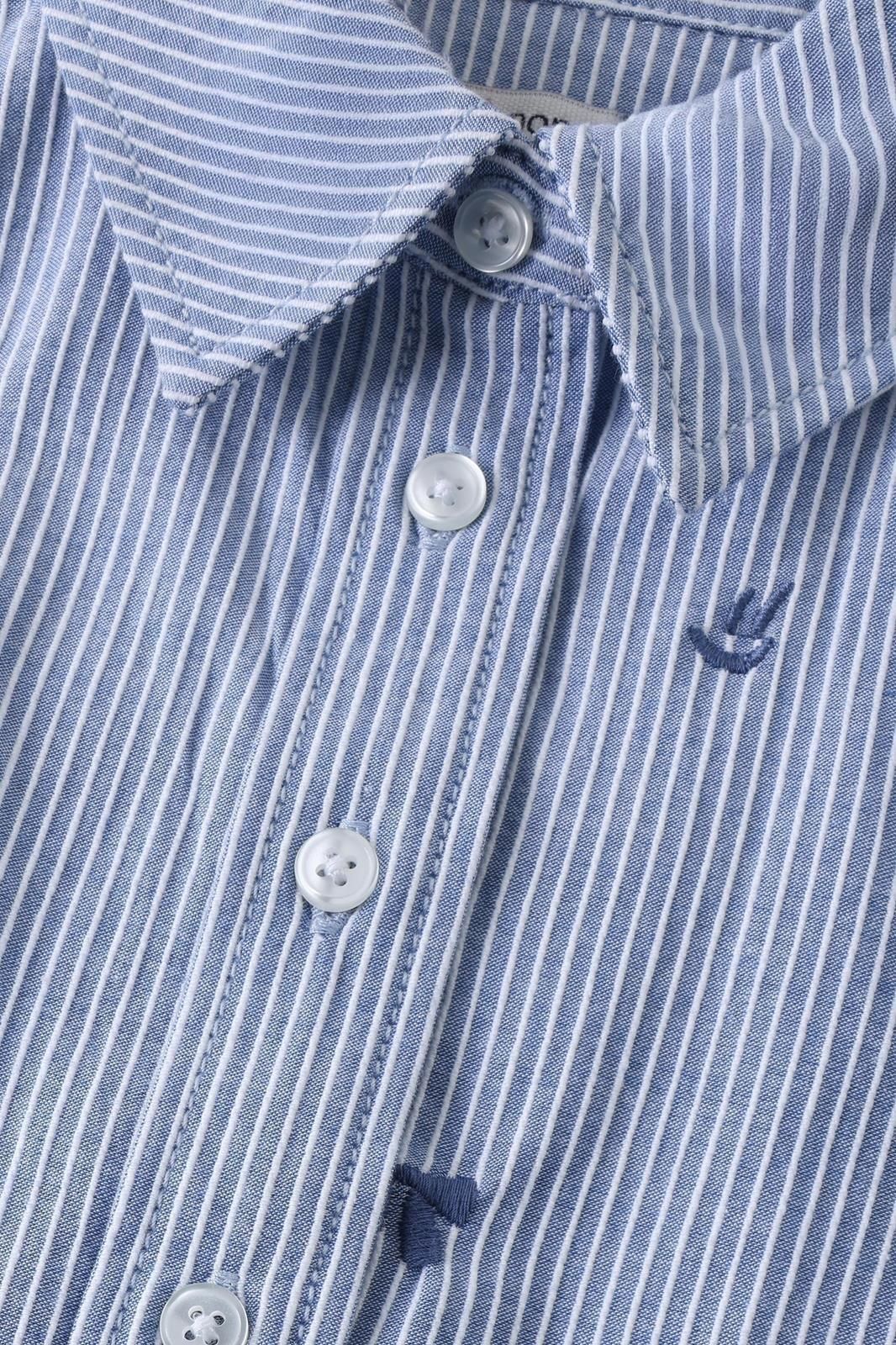 Noppies Kids Blouse stripe - Light Blue