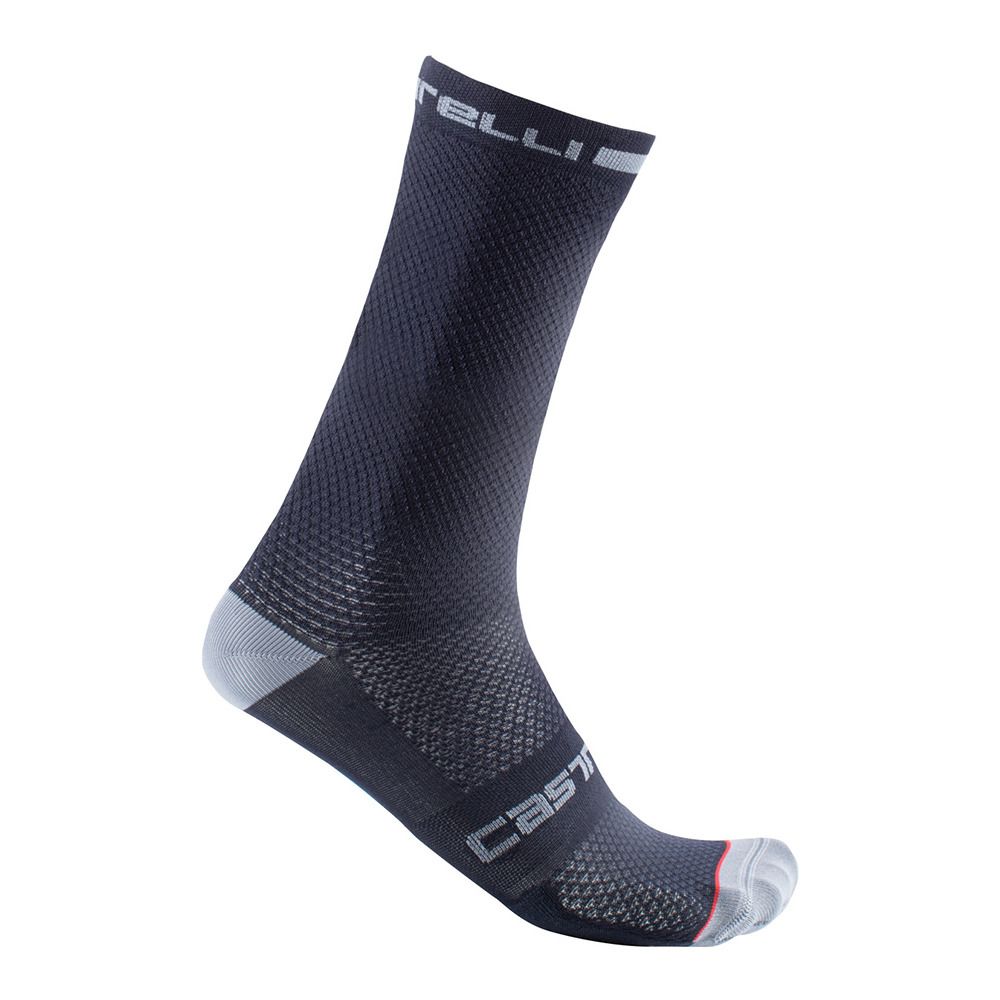 Castelli SUPERLEGGERA T 18 - Chaussettes bleu/blanc