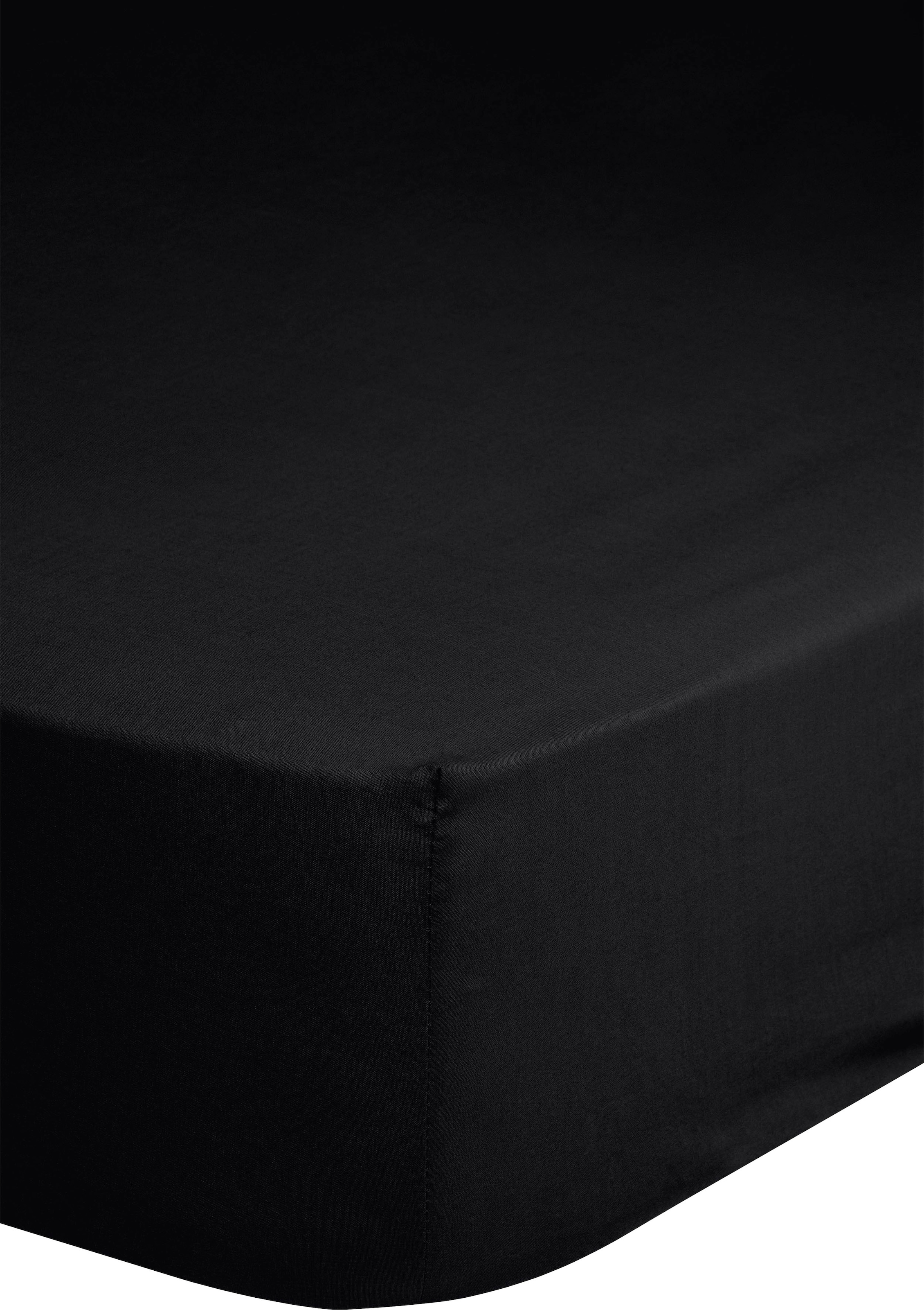 good morning Spannbettlaken »Jersey Spannbettlaken« 100% Baumwolle, Jersey, Rundumgummi, bis 25 cm höhe, 90/100x200, Weiss