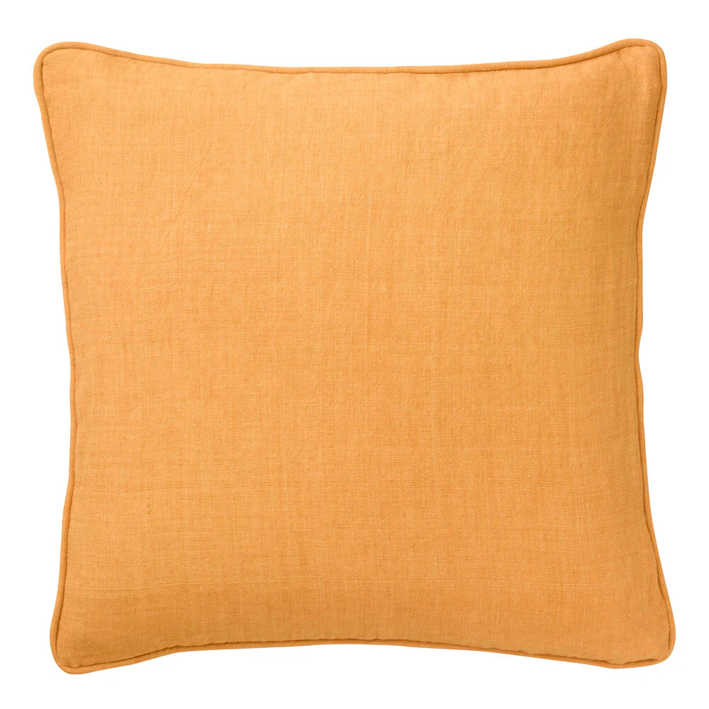 Cozy Living  Linen pyntepude, Butternut - 50 x 50 cm.