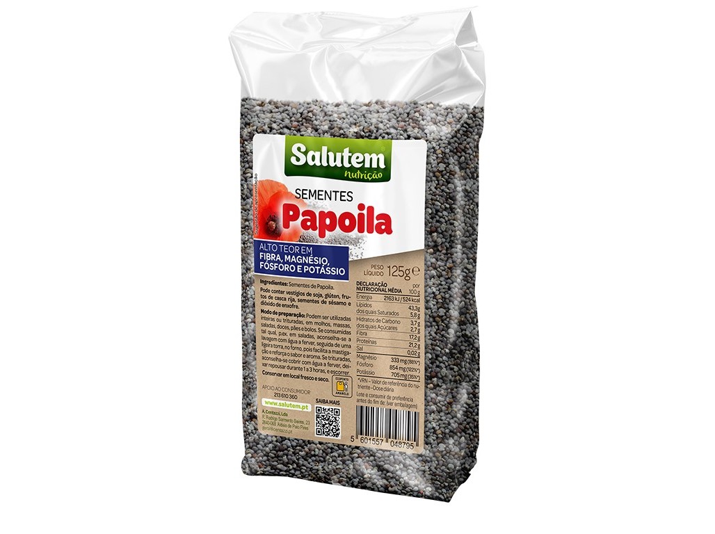 SEMENTES SALUTEM PAPOILA 125G