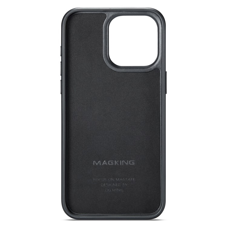 iPhone 16 Pro Max MagSafe Hybrid Leder Case Schutzhülle - Braun