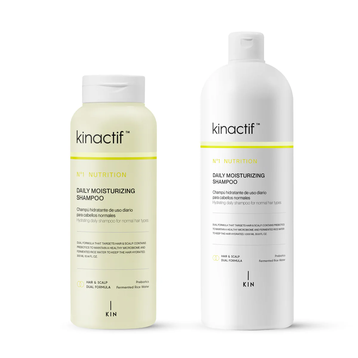 Shampoing Hydratant Quotidien Kinactif 300ml / 1000ml