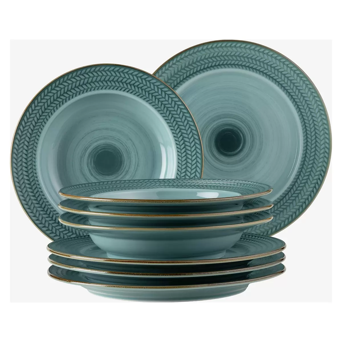 Tafelservice 6tlg. PROSPERO Blau
