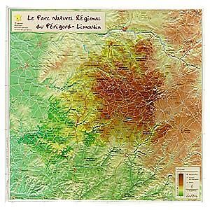 GEORELIEF - GEORELIEF PNR PERIGORD LIMOUSIN 31X31