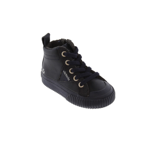 Botas Victoria Tribu em couro sintético com zíper interno e colarinho acolchoado.