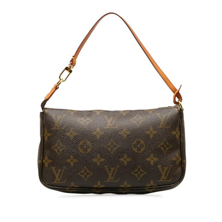 Louis Vuitton Vintage Louis Vuitton Pochette Accessoires Brown