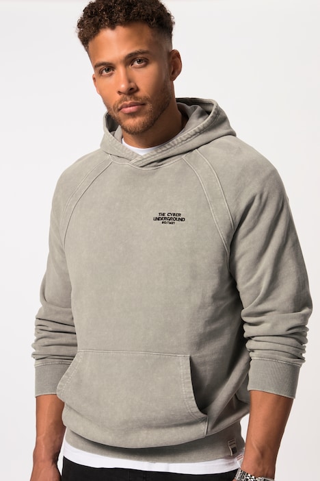 STHUGE Hoodie, Langarm, Kapuze, Vintage Look, bis 8 XL